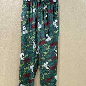 Men's Large Elf Holiday PJ pants